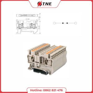 Cầu đấu Push-in DP2.5N NAFYU