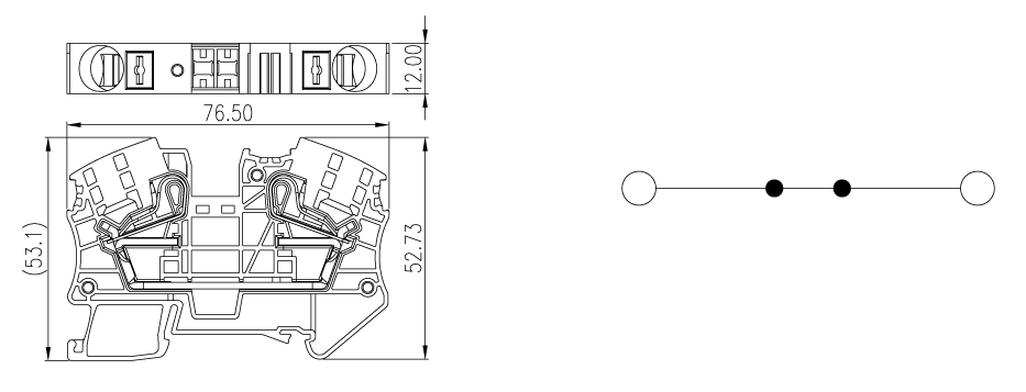 KÍCH THƯỚC CẦU ĐẤU ĐIỀU KHIỂN PUSH-IN DP16