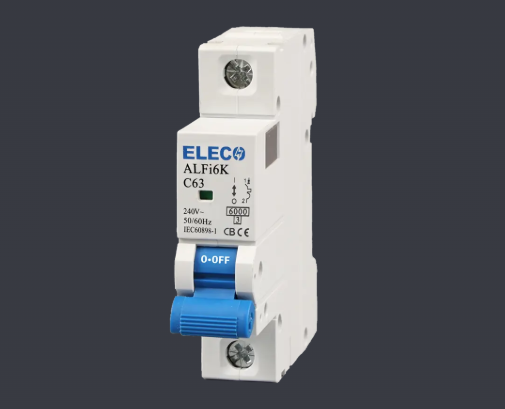 ALFi6K Aptomat MCB ELECO 1P 2A 6kA